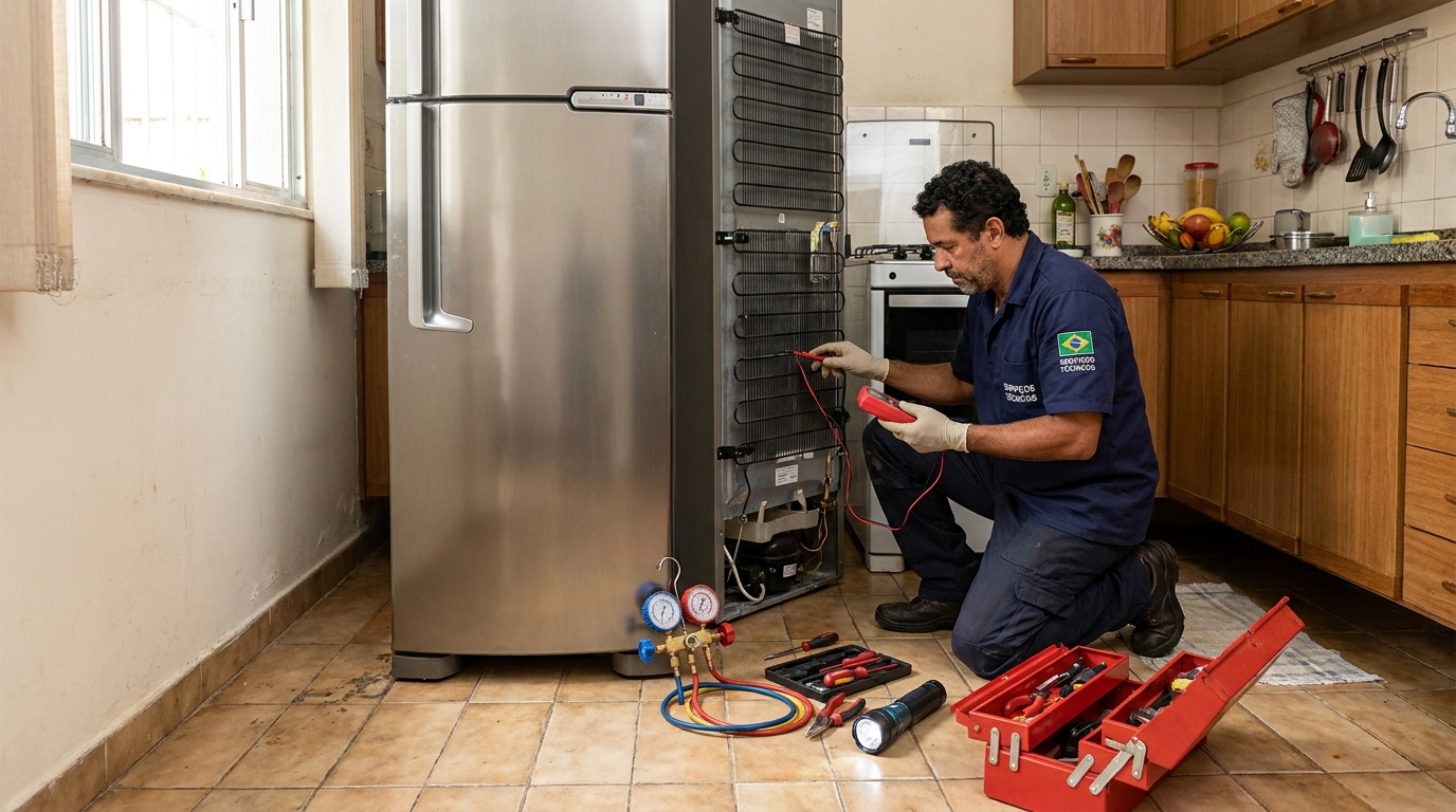 Manutenção na refrigeração em Betim-MG